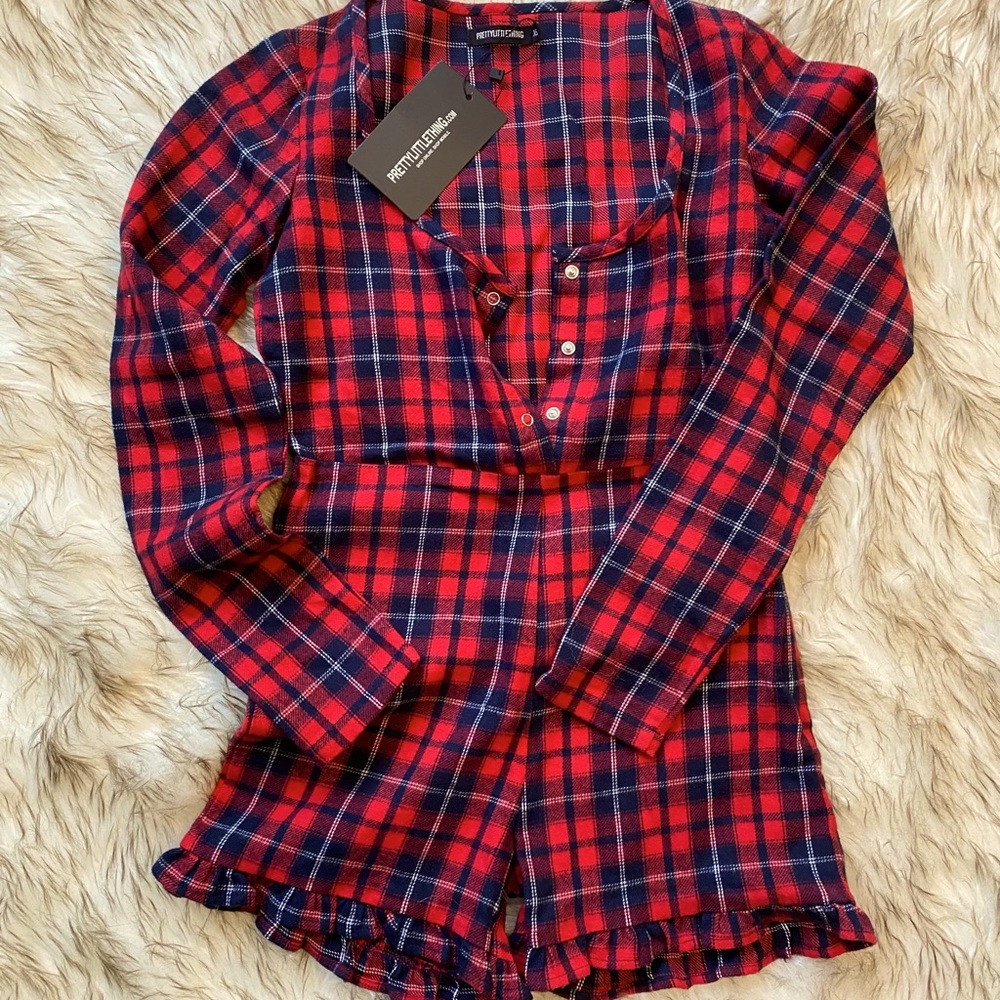 PrettyLittleThing Sleep Romper Size XS
